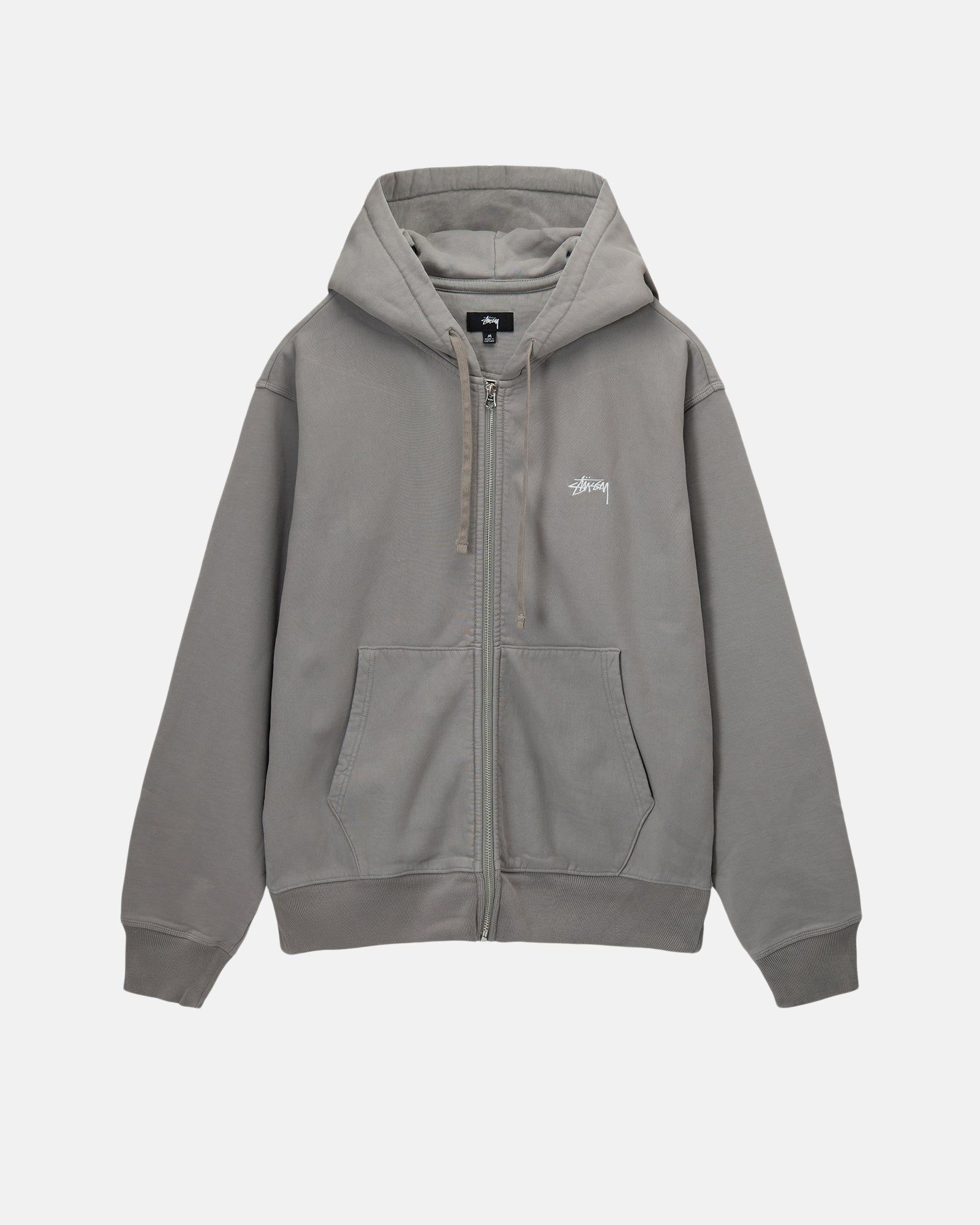 STOCK LOGO ZIP HOODIE sold by Stussy