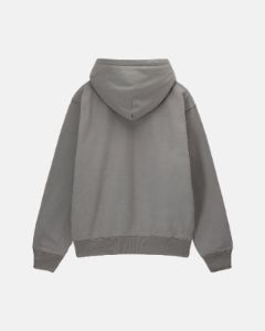 STOCK LOGO ZIP HOODIE sold by Stussy