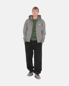STOCK LOGO ZIP HOODIE sold by Stussy