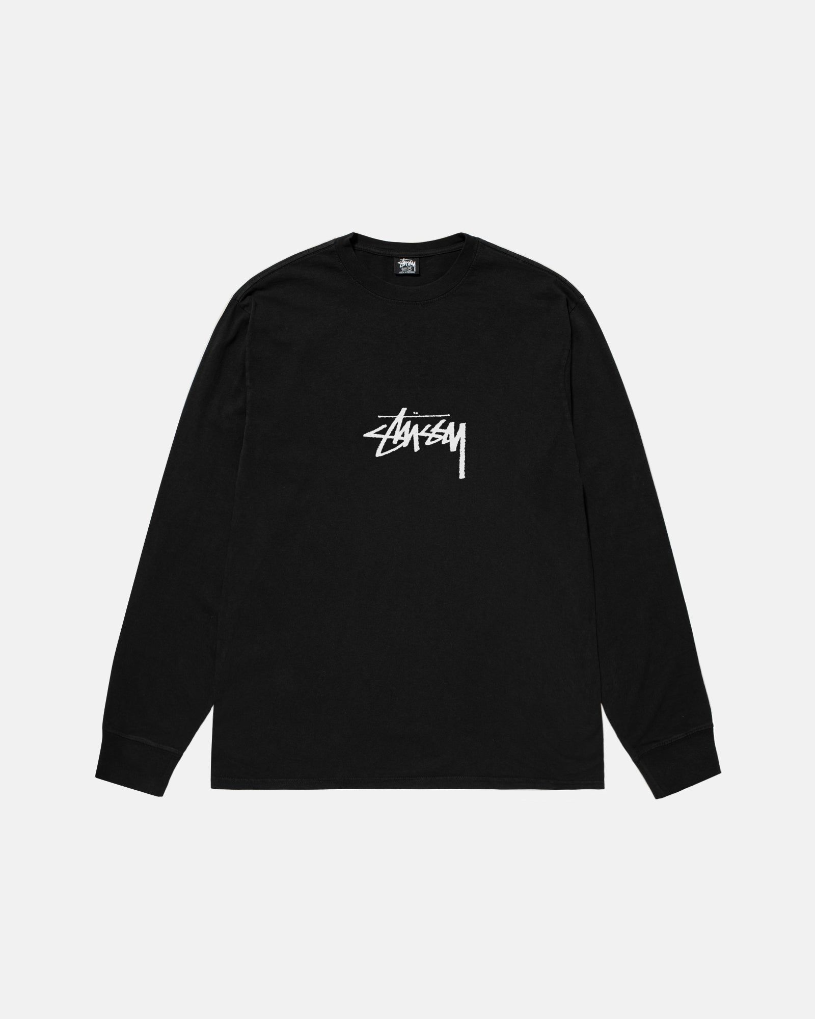 SMALL STOCK LS TEE PIGMENT DYED sold by Stussy