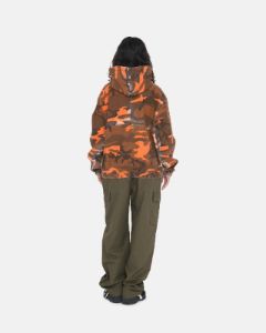 SPRAY DYE HOODED WORK JACKET | Parallel
