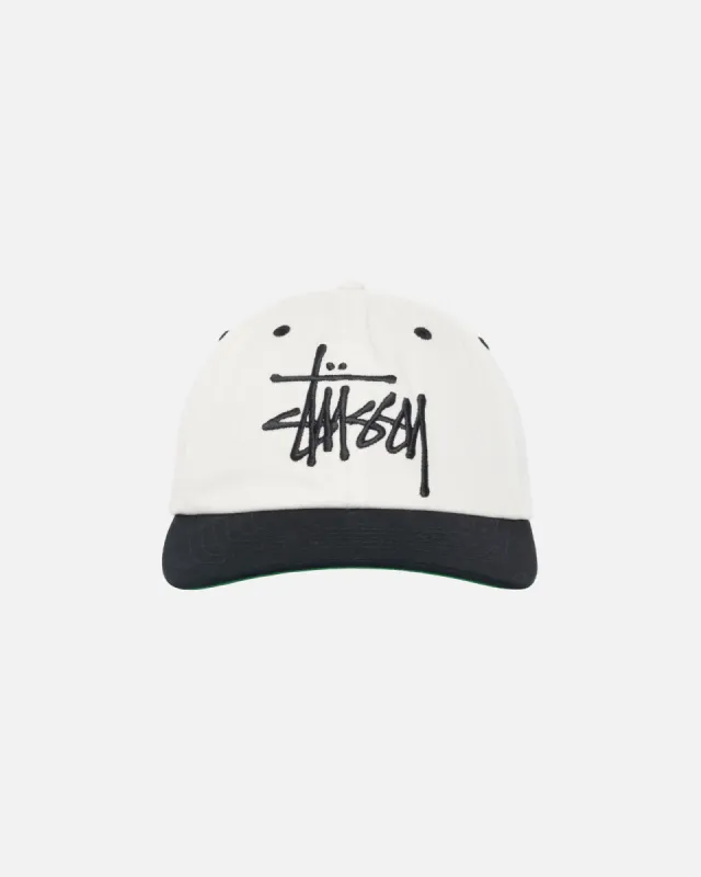 LOW PROFILE BIG BASIC SNAPBACK sold by Stussy