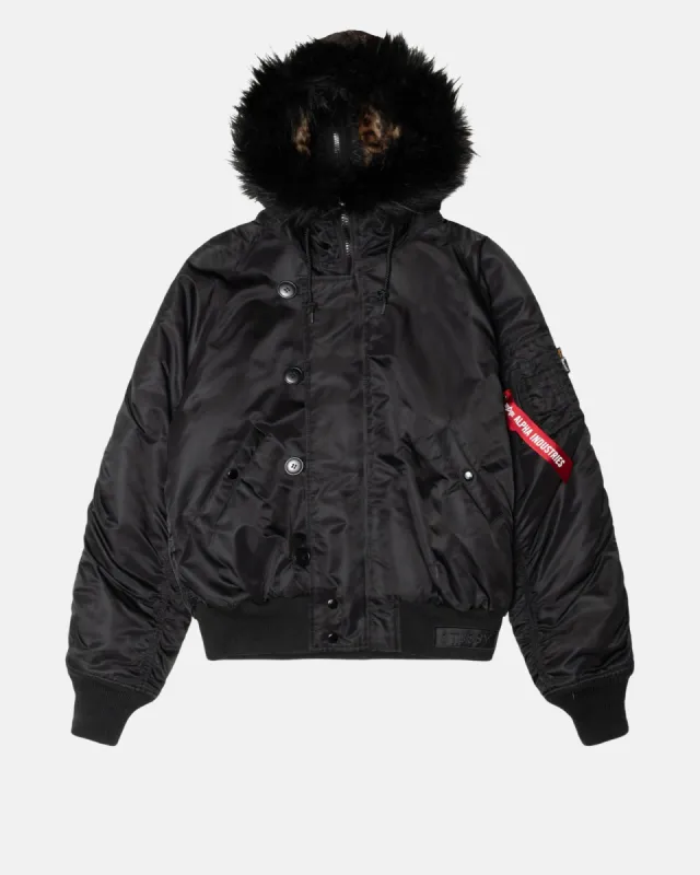 STÜSSY & ALPHA N-2B SHORT WAIST PARKA sold by Stussy
