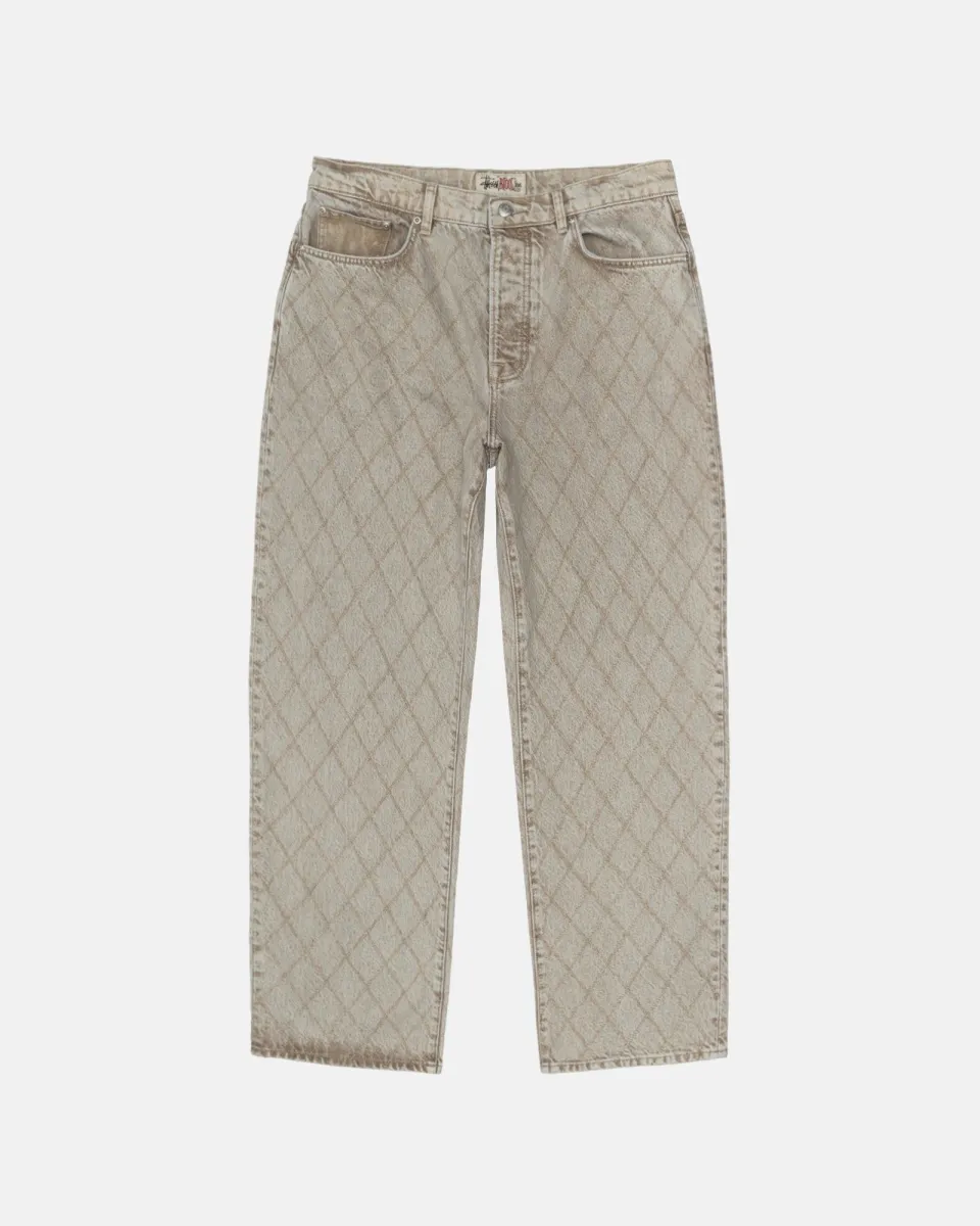 STUSSY BIG OL' JEAN QUILTED DENIM 28