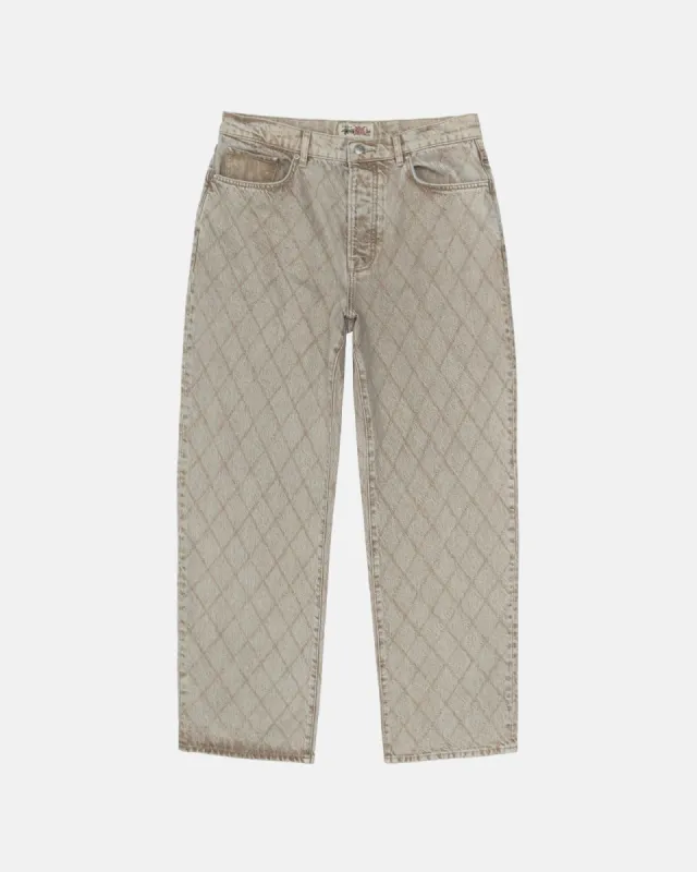 BIG OL' JEAN QUILTED DENIM sold by Stussy