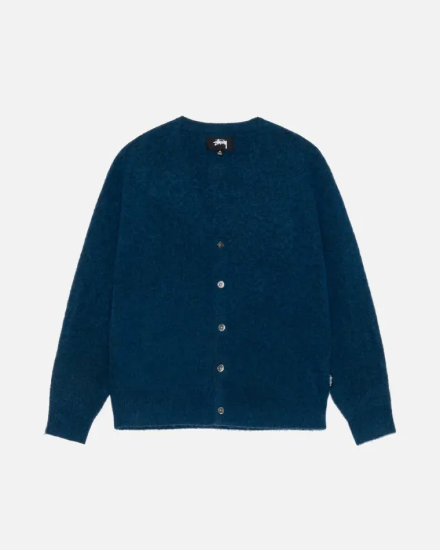 BRUSHED CARDIGAN sold by Stussy
