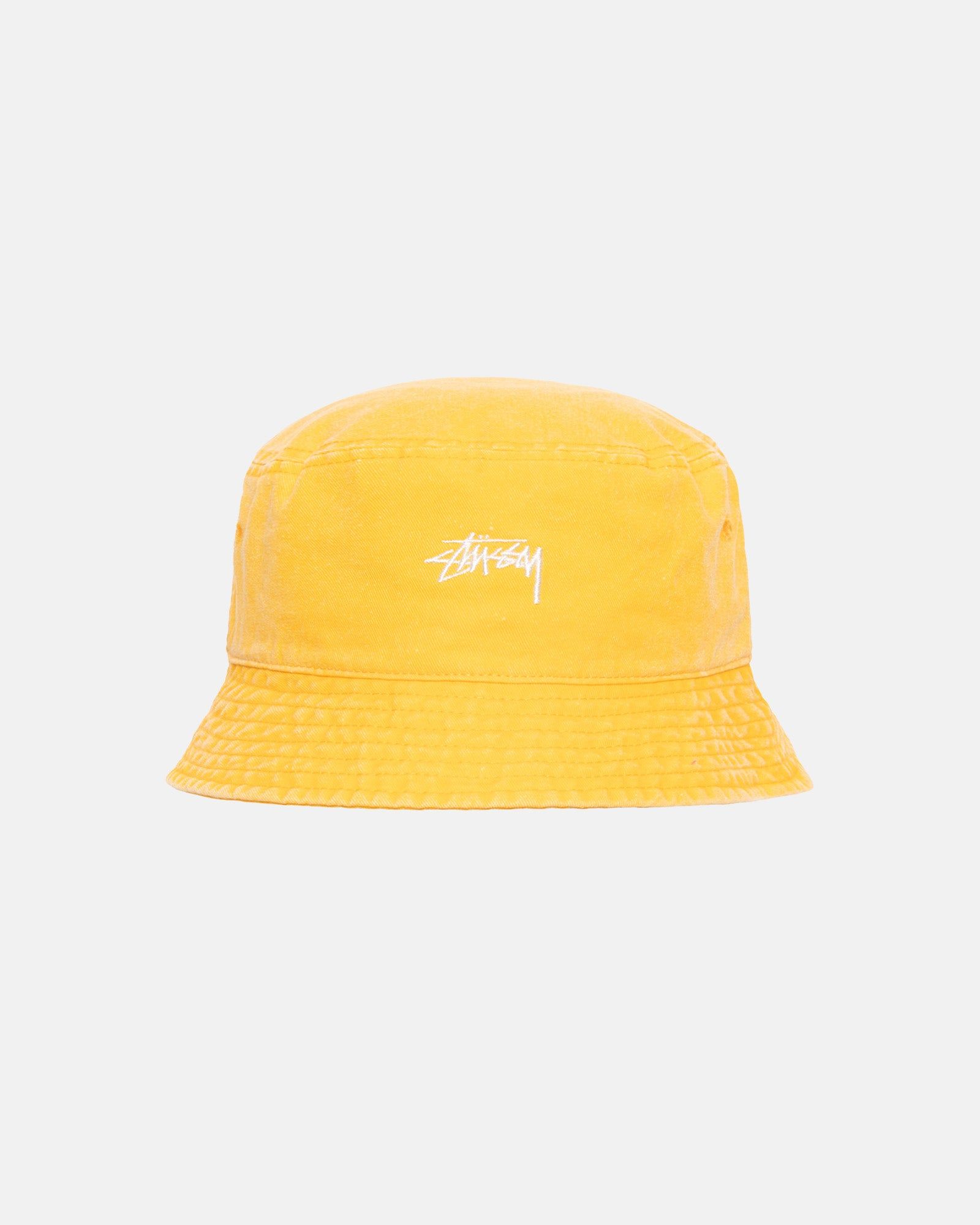 BUCKET HAT WASHED STOCK sold by Stussy