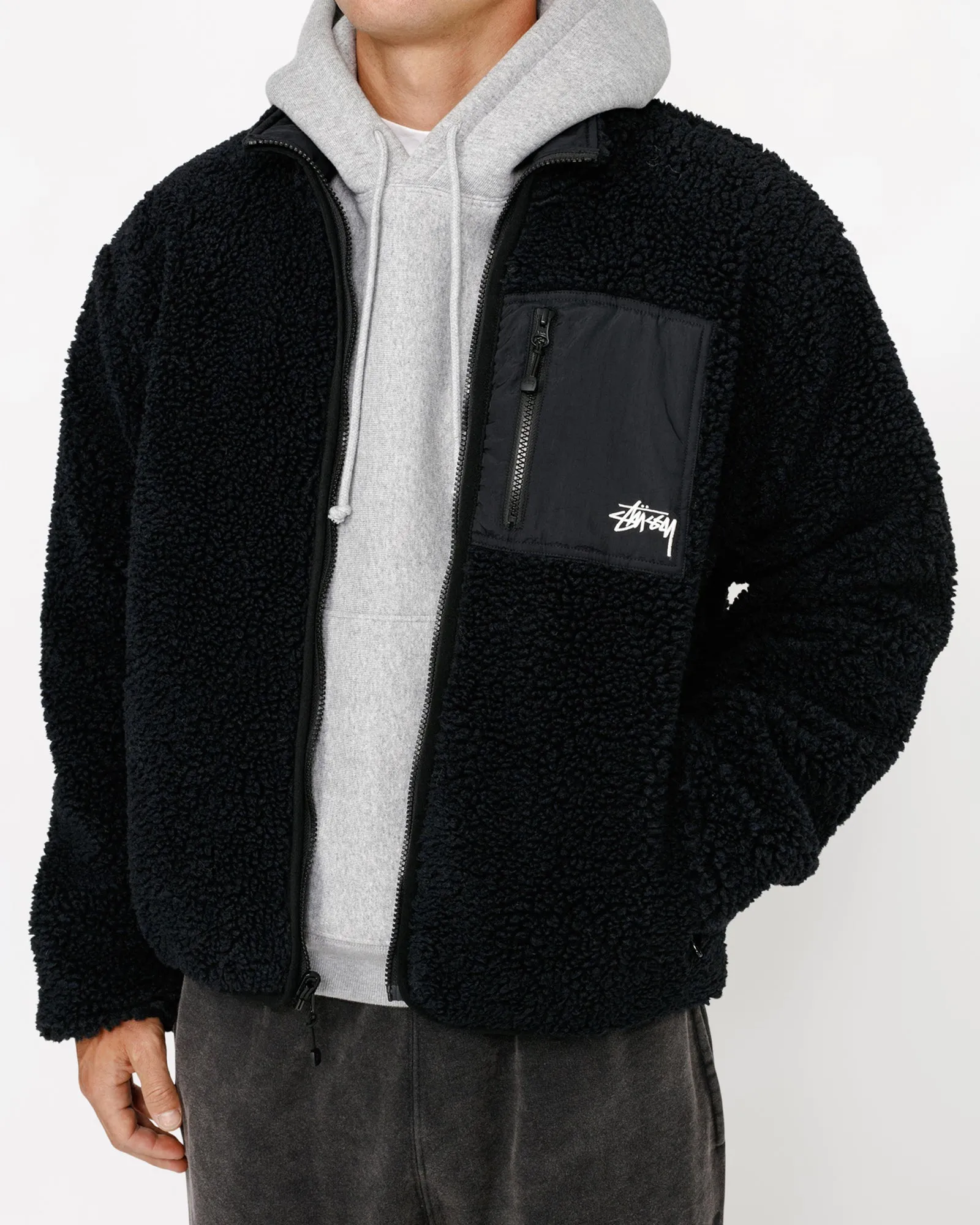 SHERPA REVERSIBLE JACKET sold by Stussy product image thumbnail 3