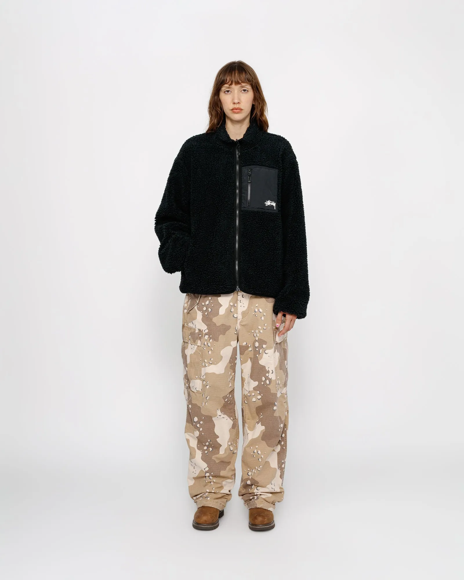 SHERPA REVERSIBLE JACKET sold by Stussy product image thumbnail 4