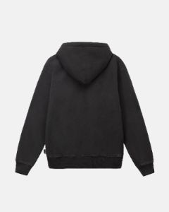 PIGMENT DYED FLEECE HOODIE sold by Stussy
