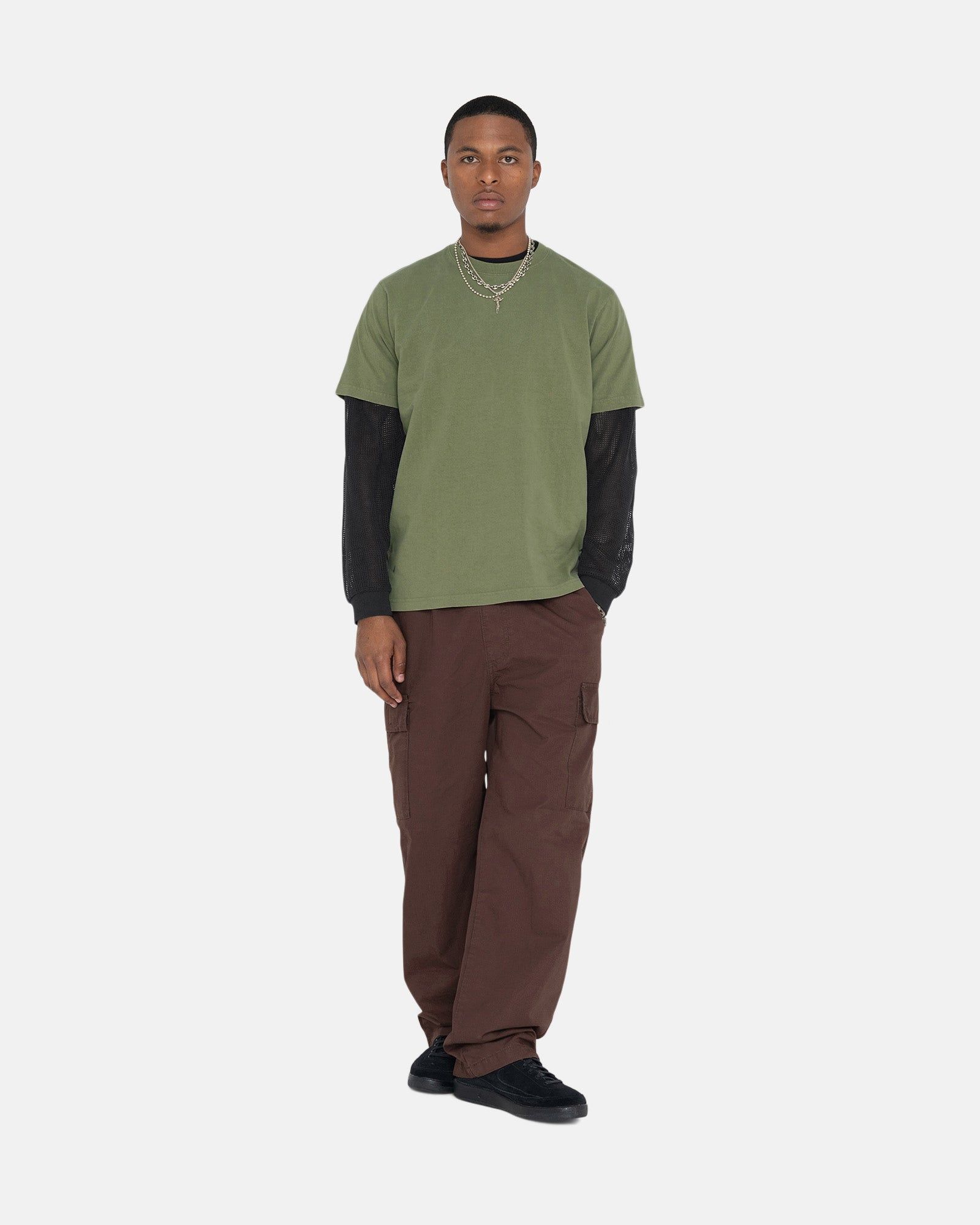 HEAVYWEIGHT PIGMENT DYED CREW sold by Stussy product image thumbnail 3