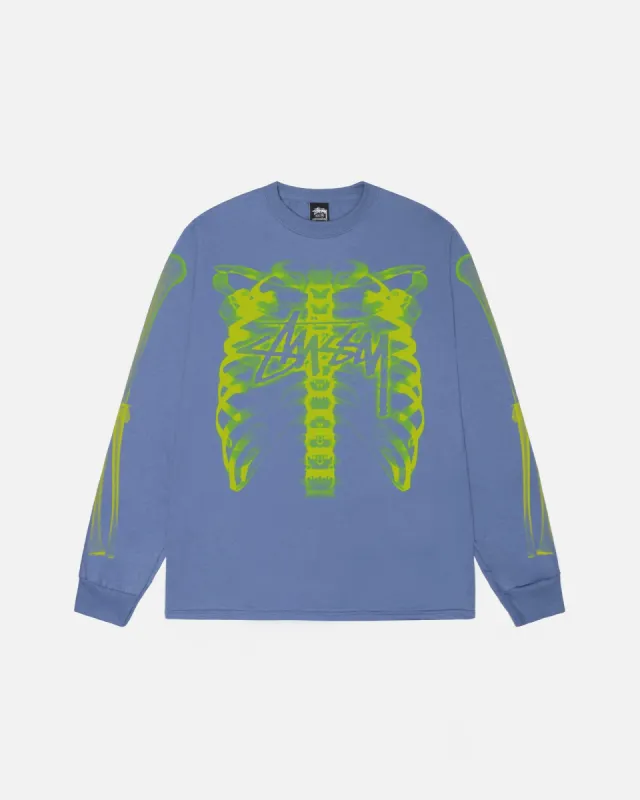 RIB CAGE 3M LS TEE made by Stussy