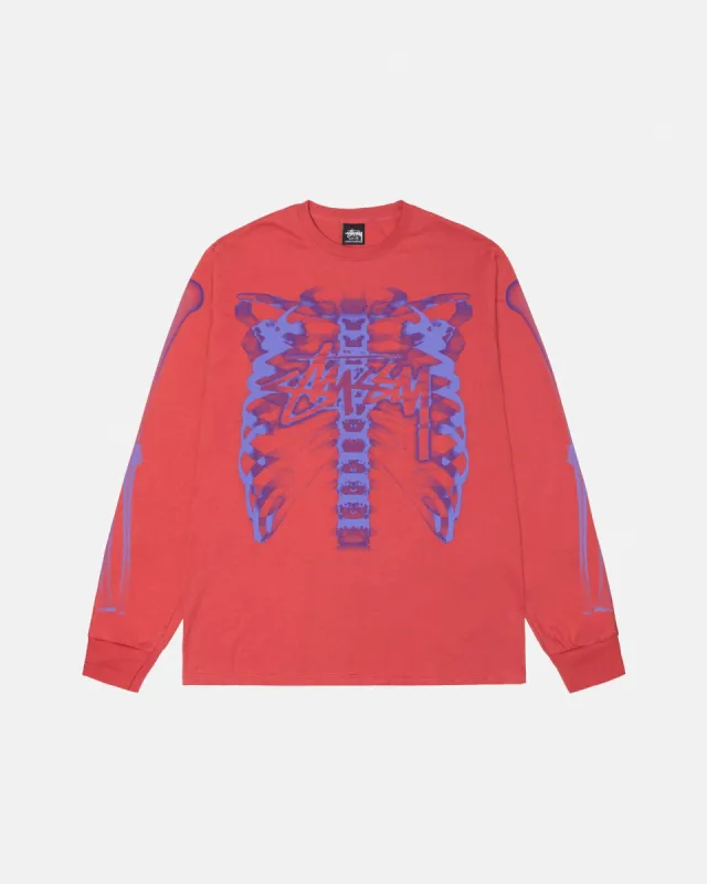 RIB CAGE 3M LS TEE made by Stussy
