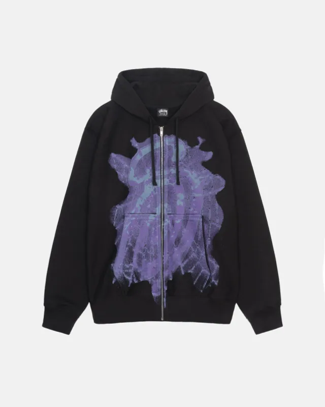 WEB ZIP HOODIE sold by Stussy