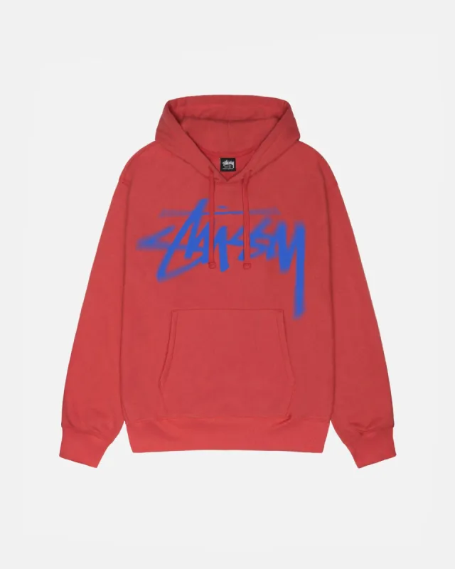 DIZZY STOCK HOODIE made by Stussy