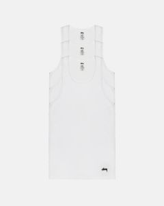 STÜSSY TANK UNDERSHIRTS 3 PACK sold by Stussy