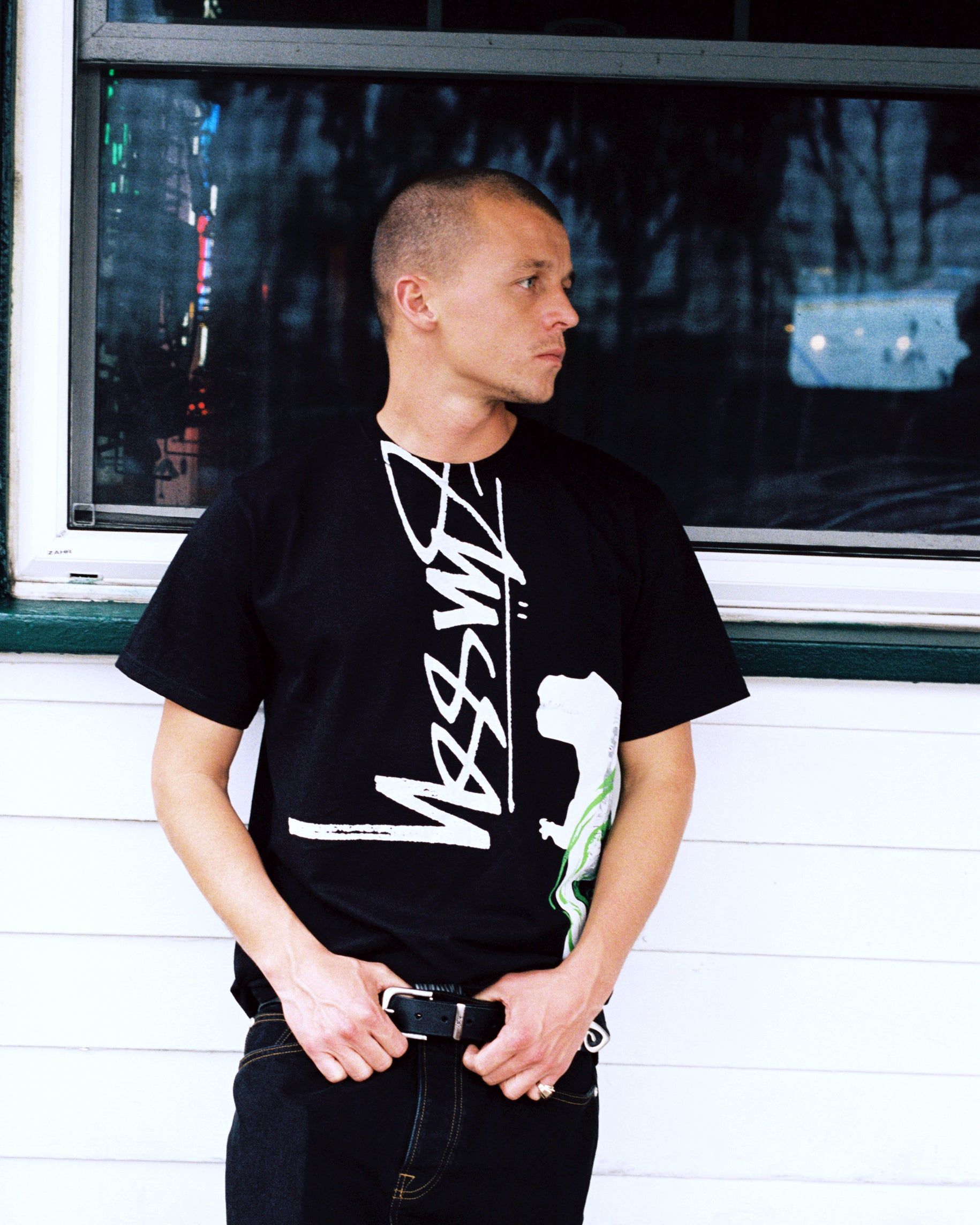 DAVID CARSON DINO TEE sold by Stussy product image thumbnail 3