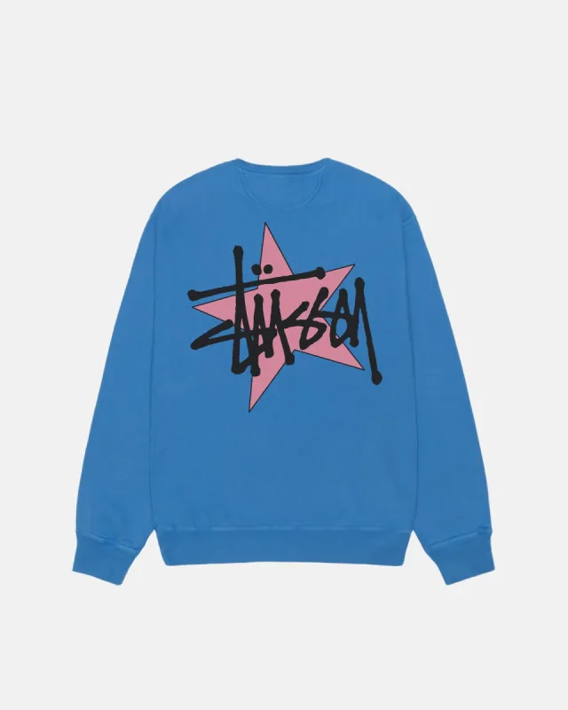 STÜSSY STAR CREW PIGMENT DYED sold by Stussy