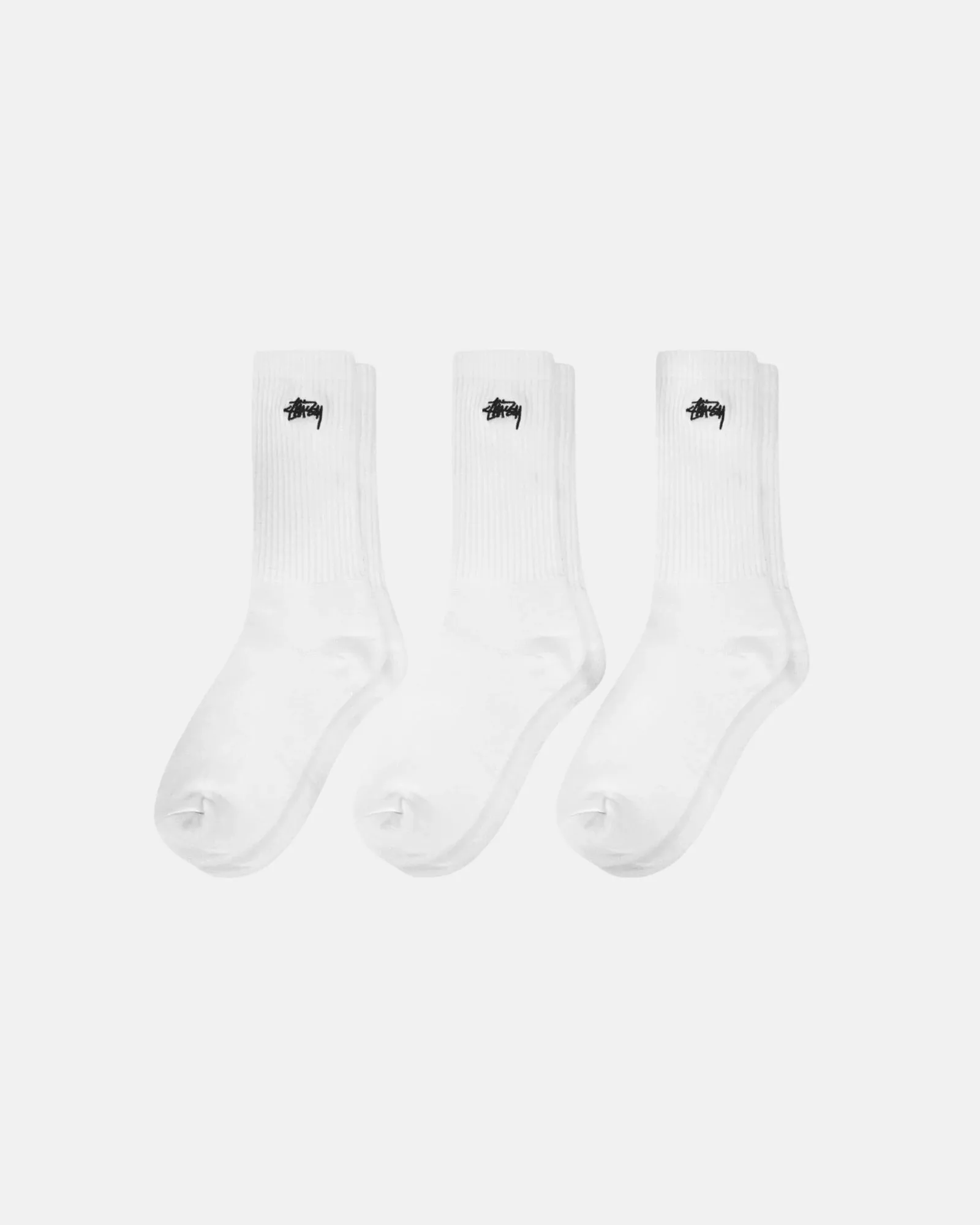CREW SOCKS 3 PACK sold by Stussy