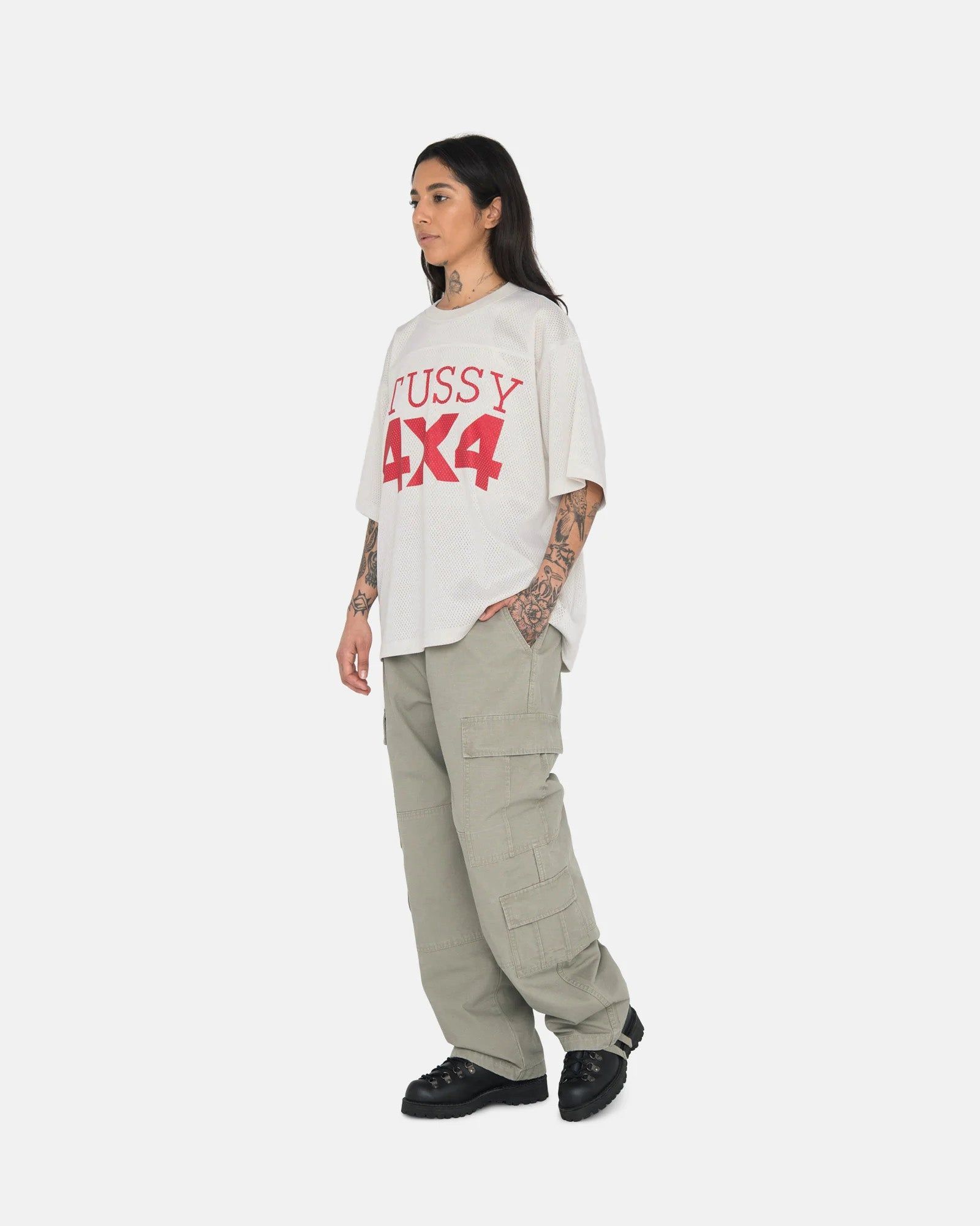 4X4 MESH FOOTBALL JERSEY sold by Stussy product image thumbnail 8