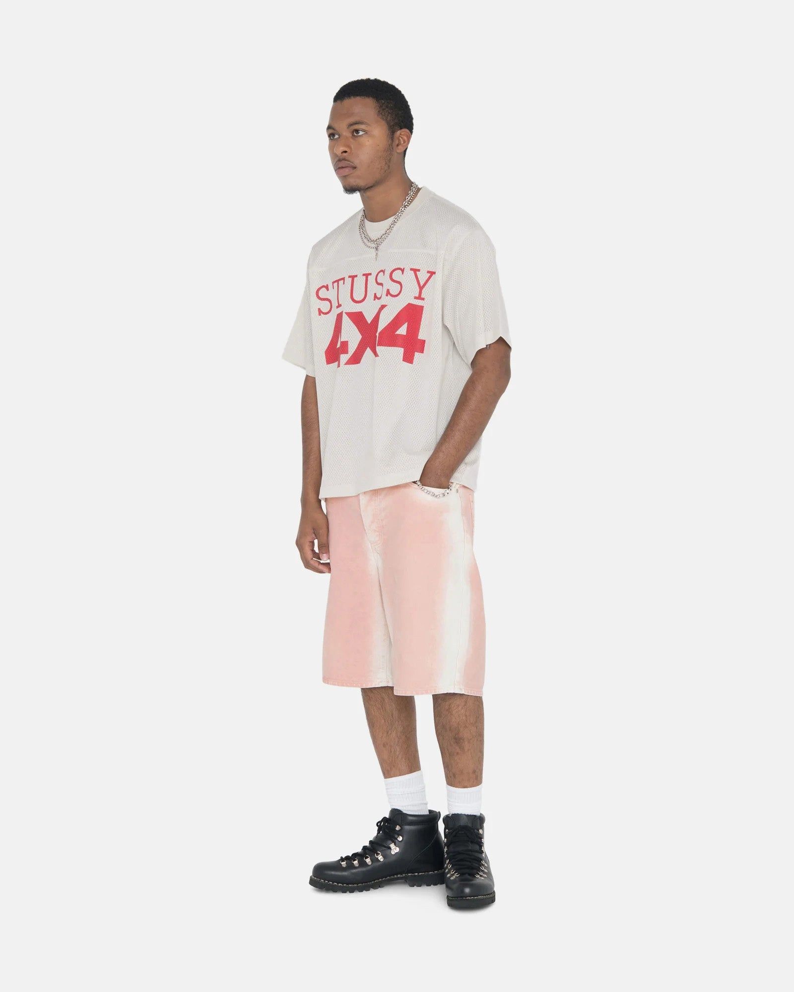 4X4 MESH FOOTBALL JERSEY sold by Stussy product image thumbnail 5