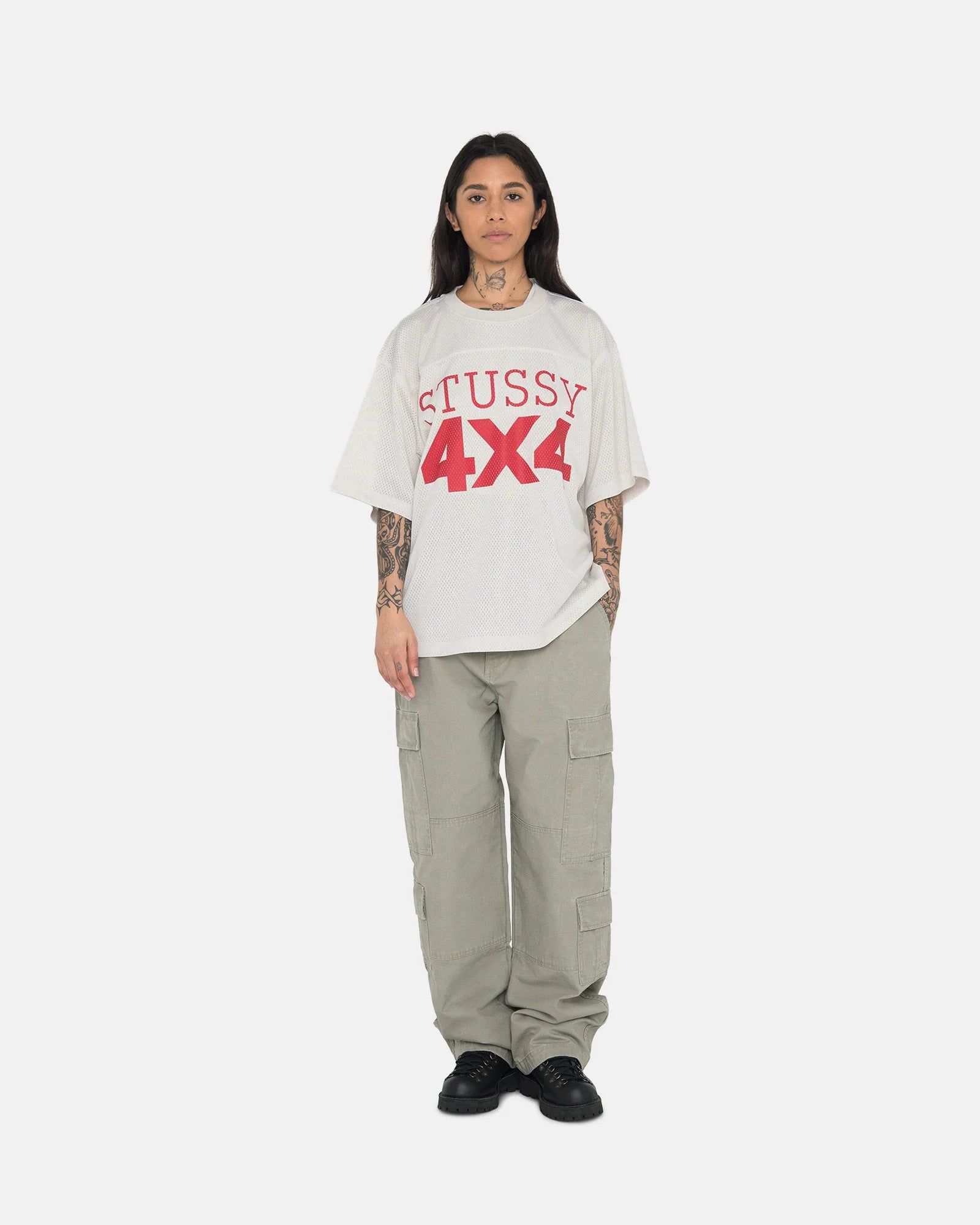 4X4 MESH FOOTBALL JERSEY sold by Stussy product image thumbnail 7