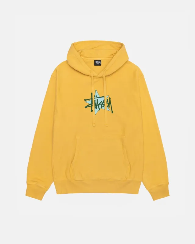 STÜSSY STAR HOODIE PIGMENT DYED made by Stussy