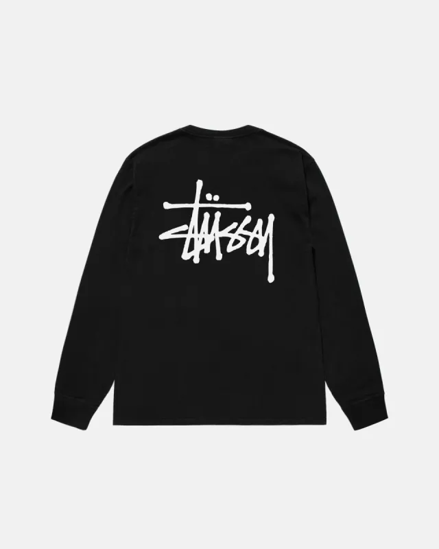 BASIC STÜSSY LS TEE PIGMENT DYED sold by Stussy
