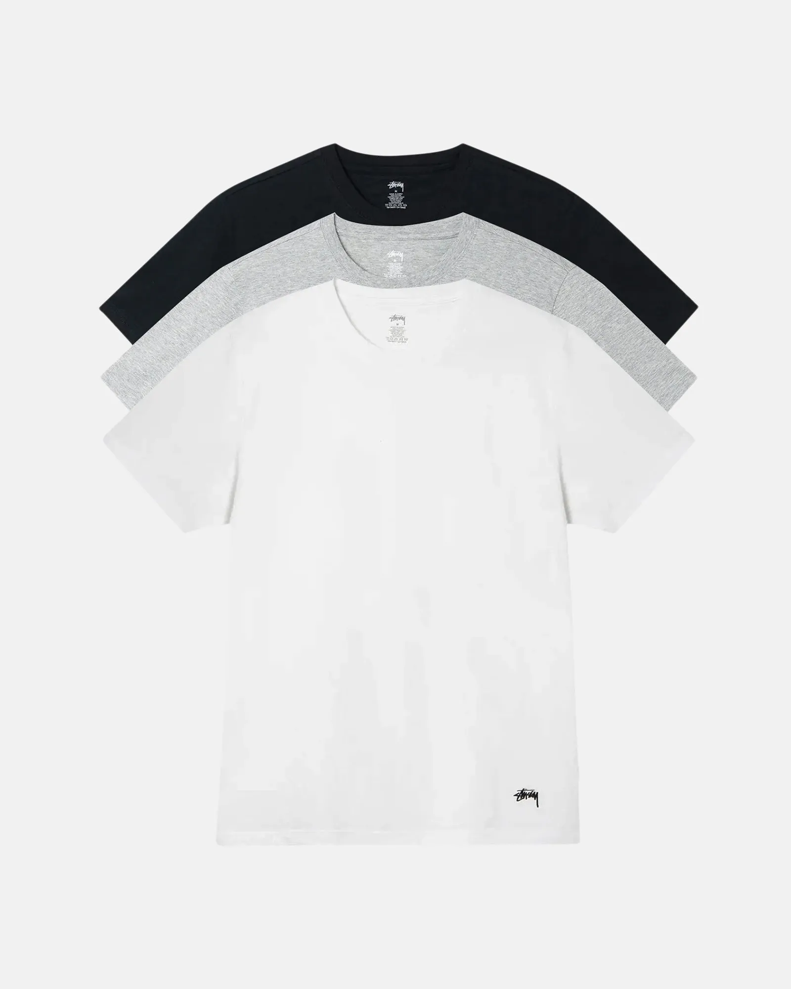 UNDERSHIRTS 3 PACK sold by Stussy