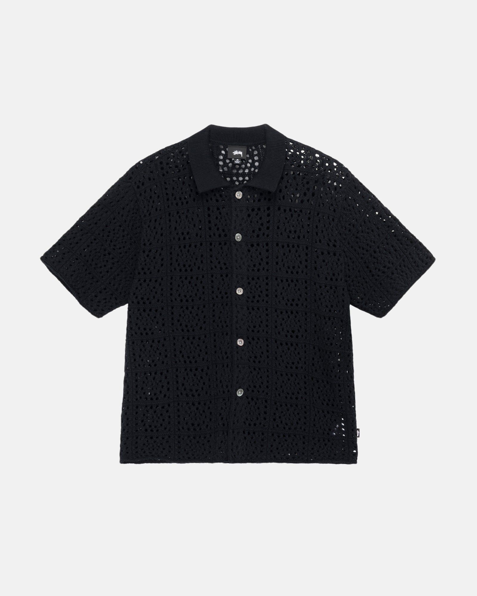 CROCHET SHIRT sold by Stussy