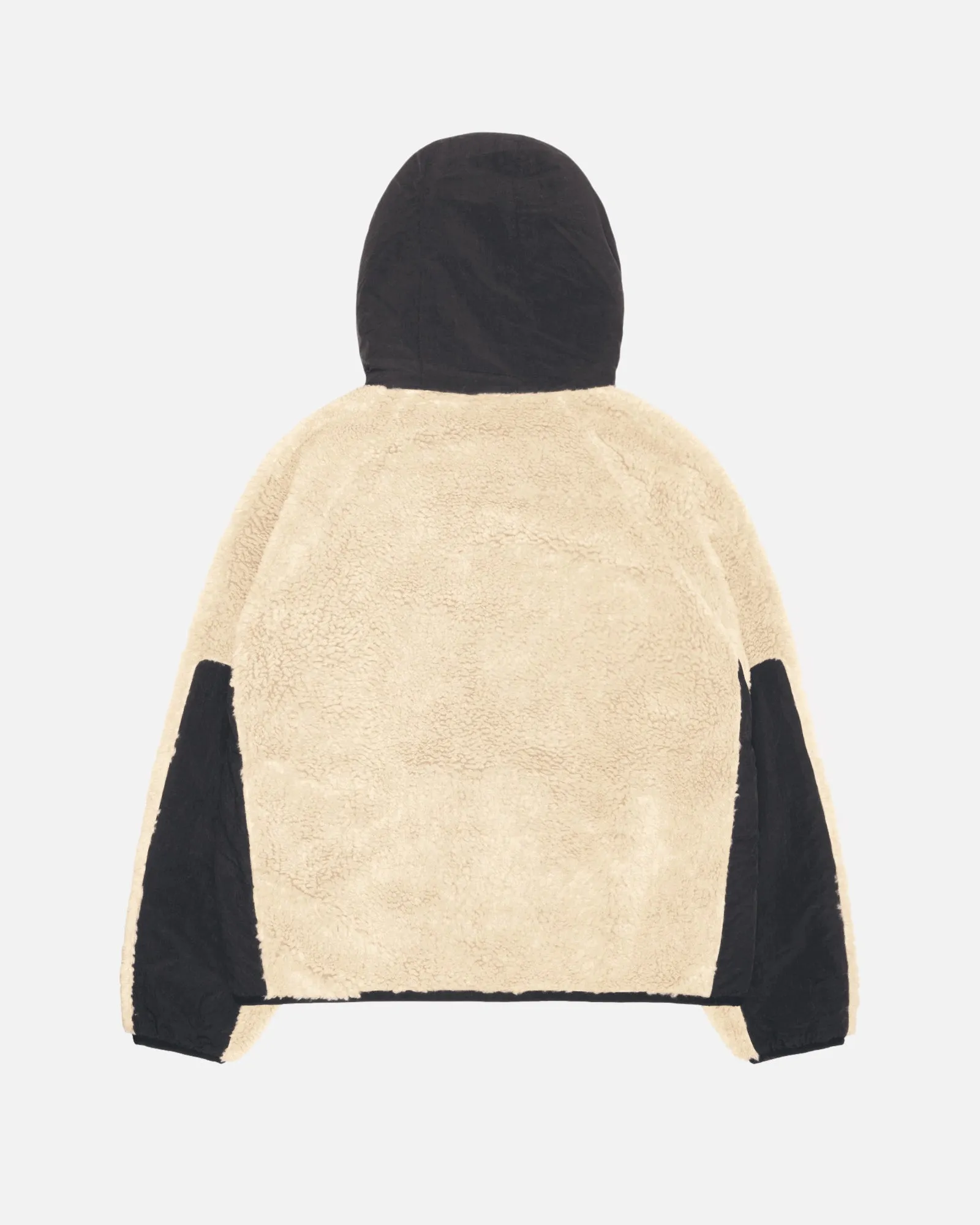 SHERPA PANELED HOODED JACKET sold by Stussy product image thumbnail 2