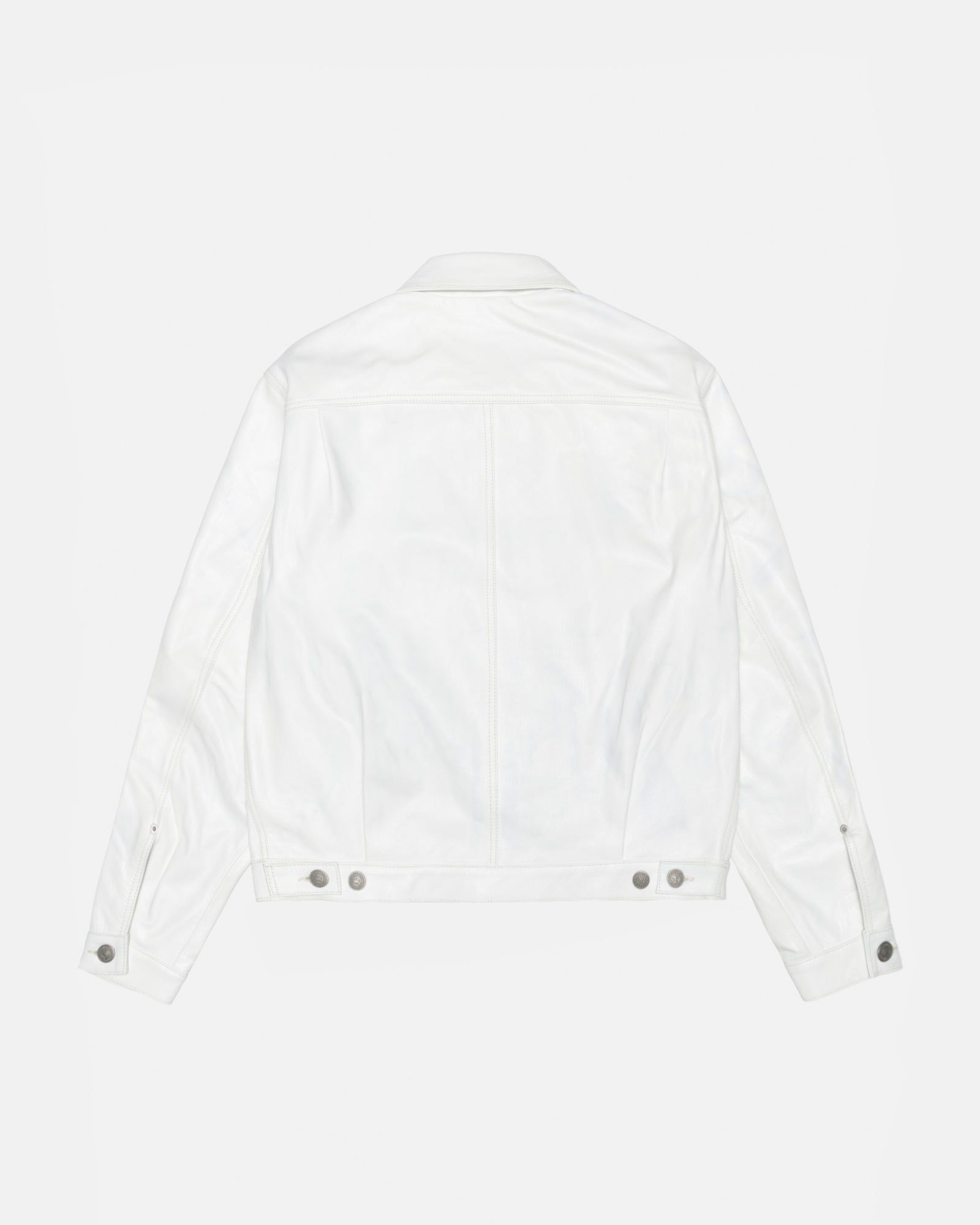 STÜSSY & LEVI'S LEATHER TRUCKER JACKET sold by Stussy product image thumbnail 2