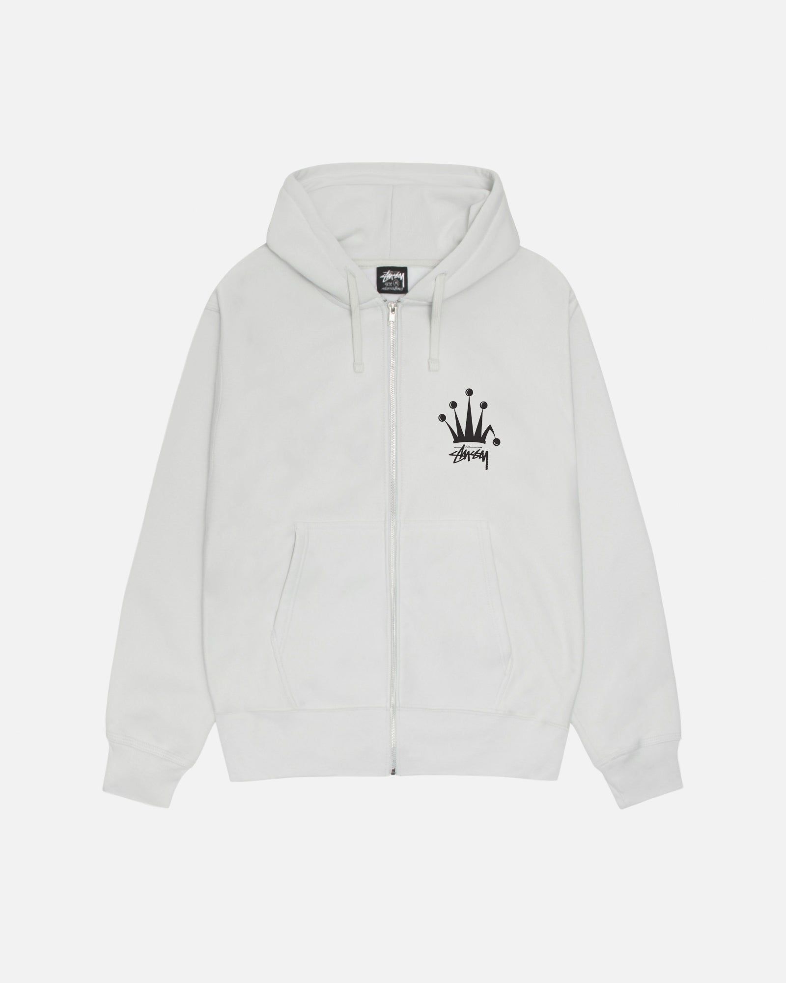 REGAL CROWN ZIP HOODIE sold by Stussy