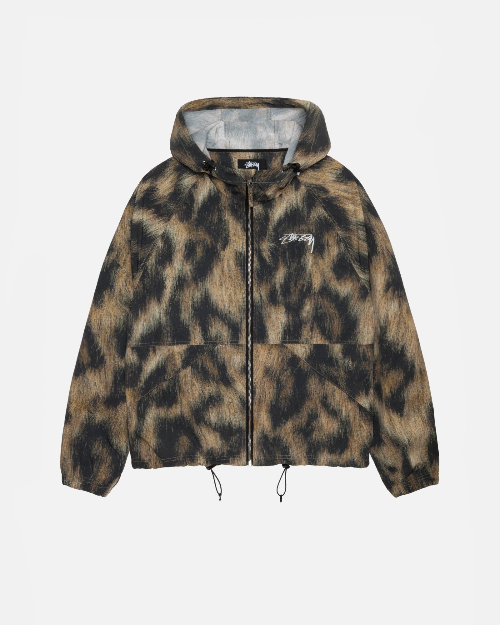 BEACH SHELL FUR PRINT sold by Stussy