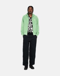 STOCK LOGO ZIP HOODIE sold by Stussy