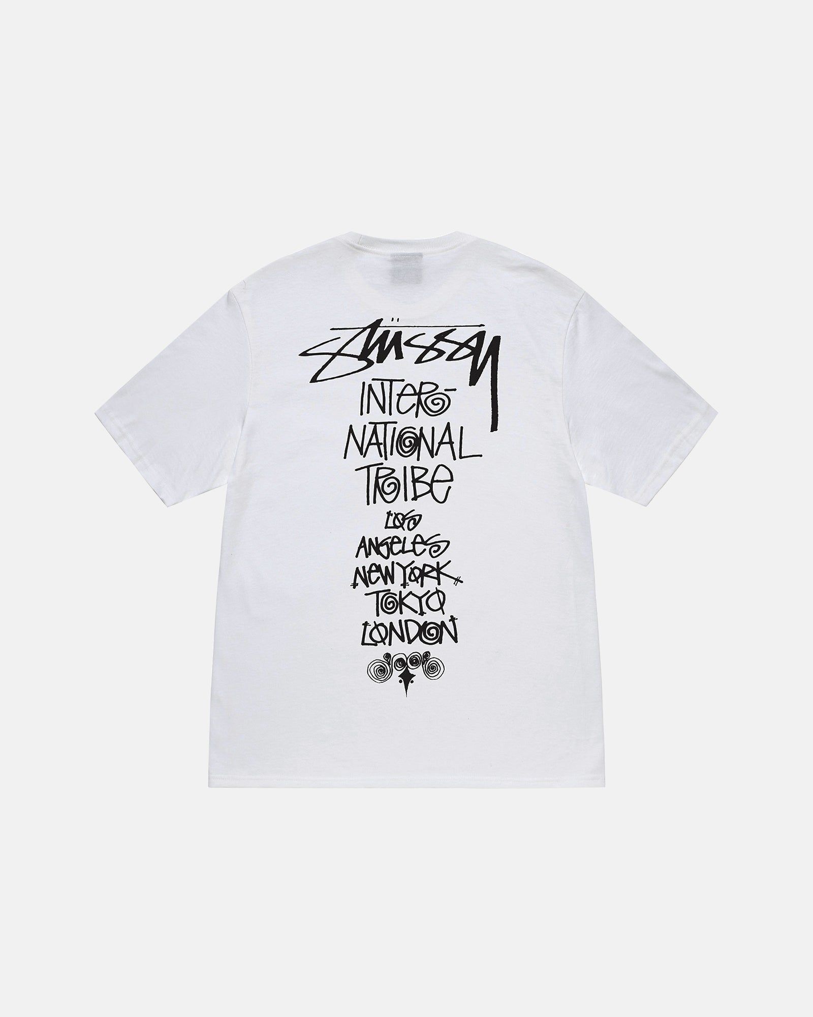 TRIBE STACK TEE sold by Stussy
