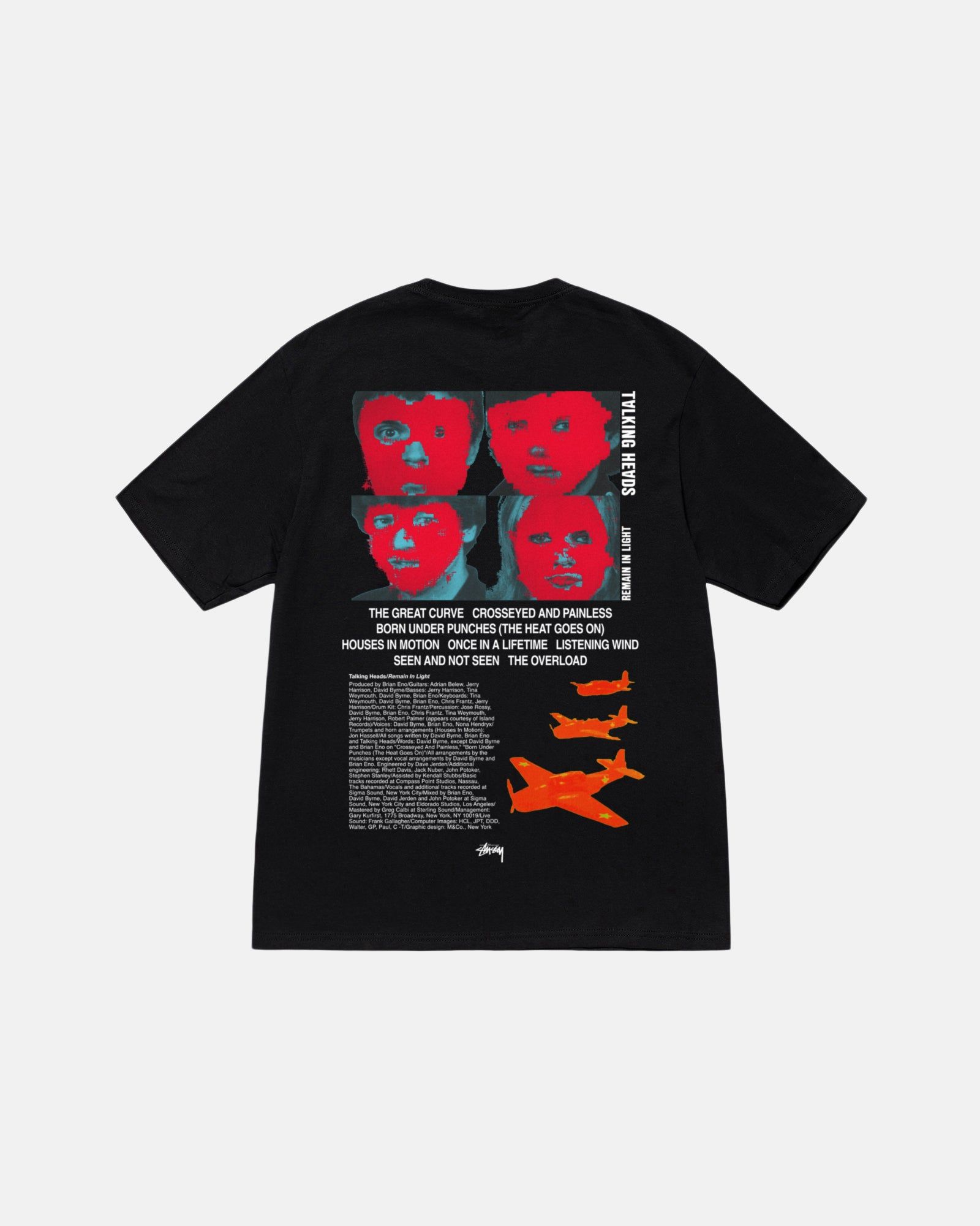 TALKING HEADS REMAIN IN LIGHT TEE sold by Stussy