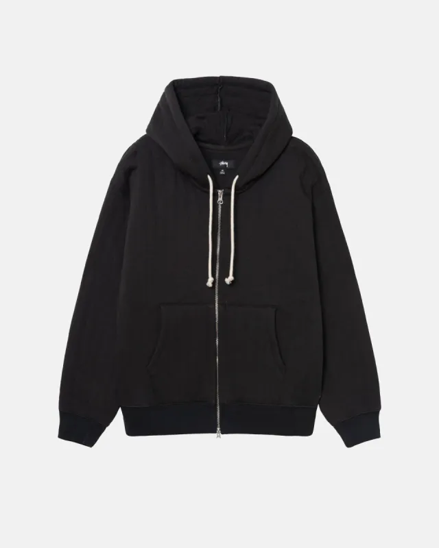 VERTICAL QUILTED ZIP HOODIE sold by Stussy