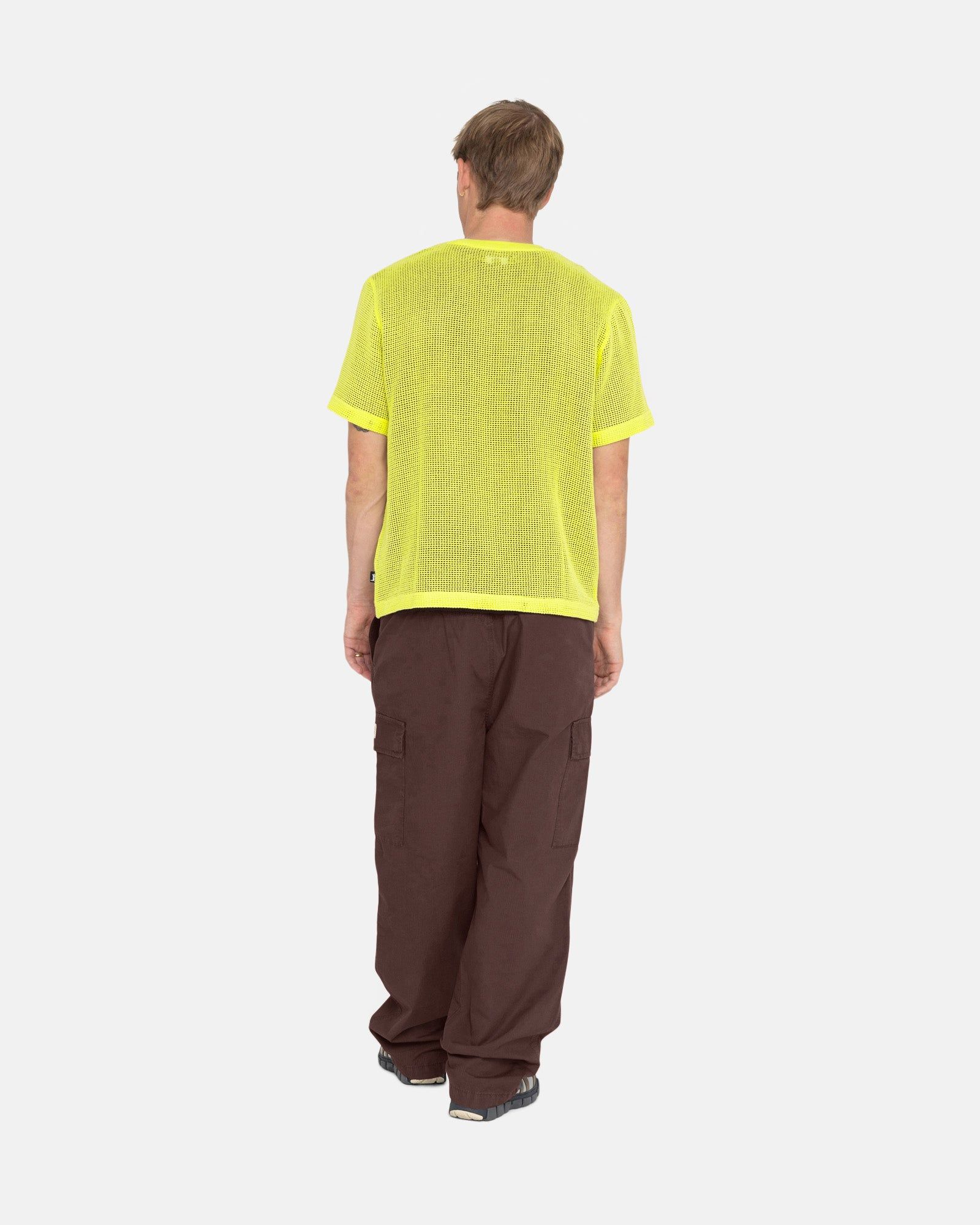 COTTON MESH SS CREW sold by Stussy product image thumbnail 5