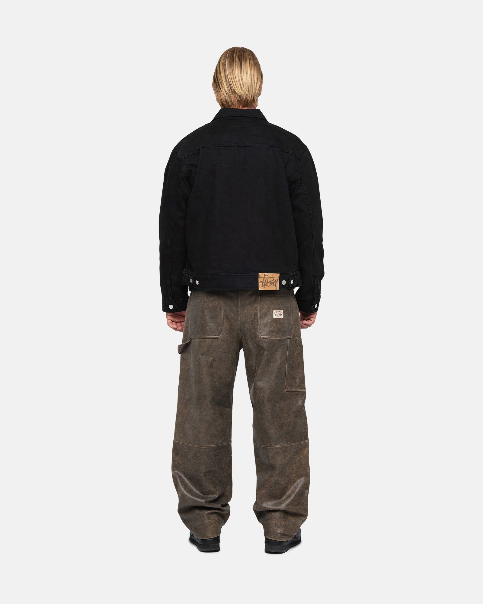 ZIP WORK JACKET OVERDYED | Parallel