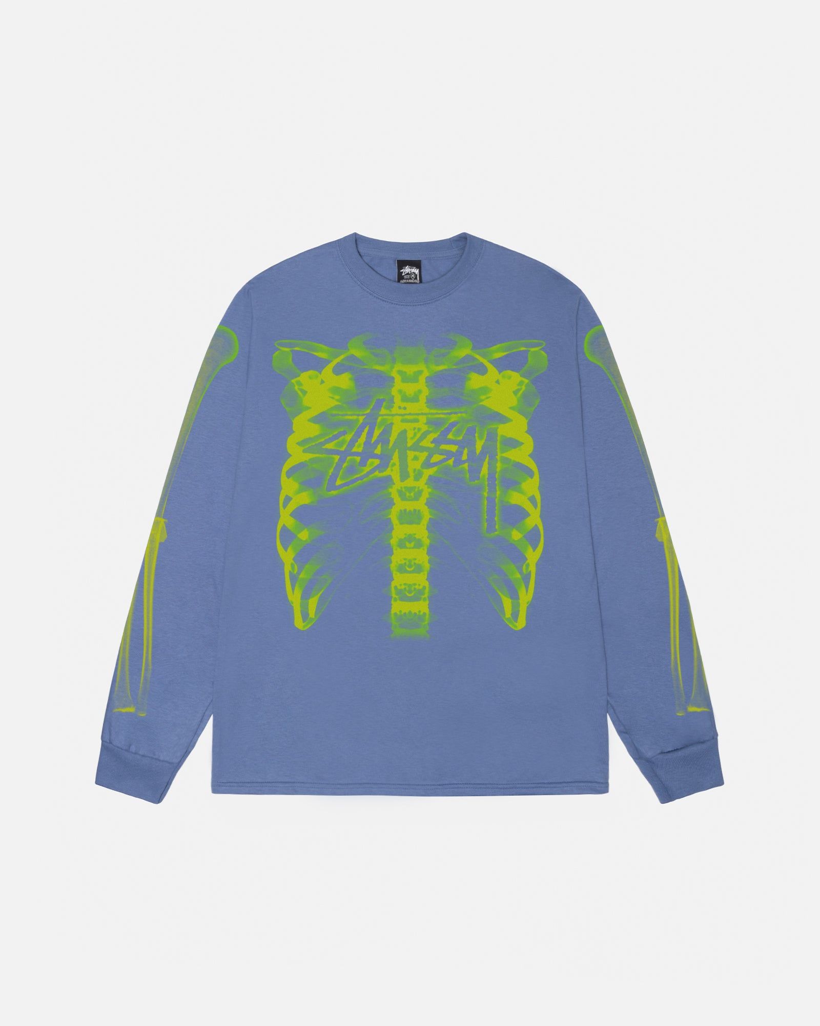 RIB CAGE 3M LS TEE sold by Stussy