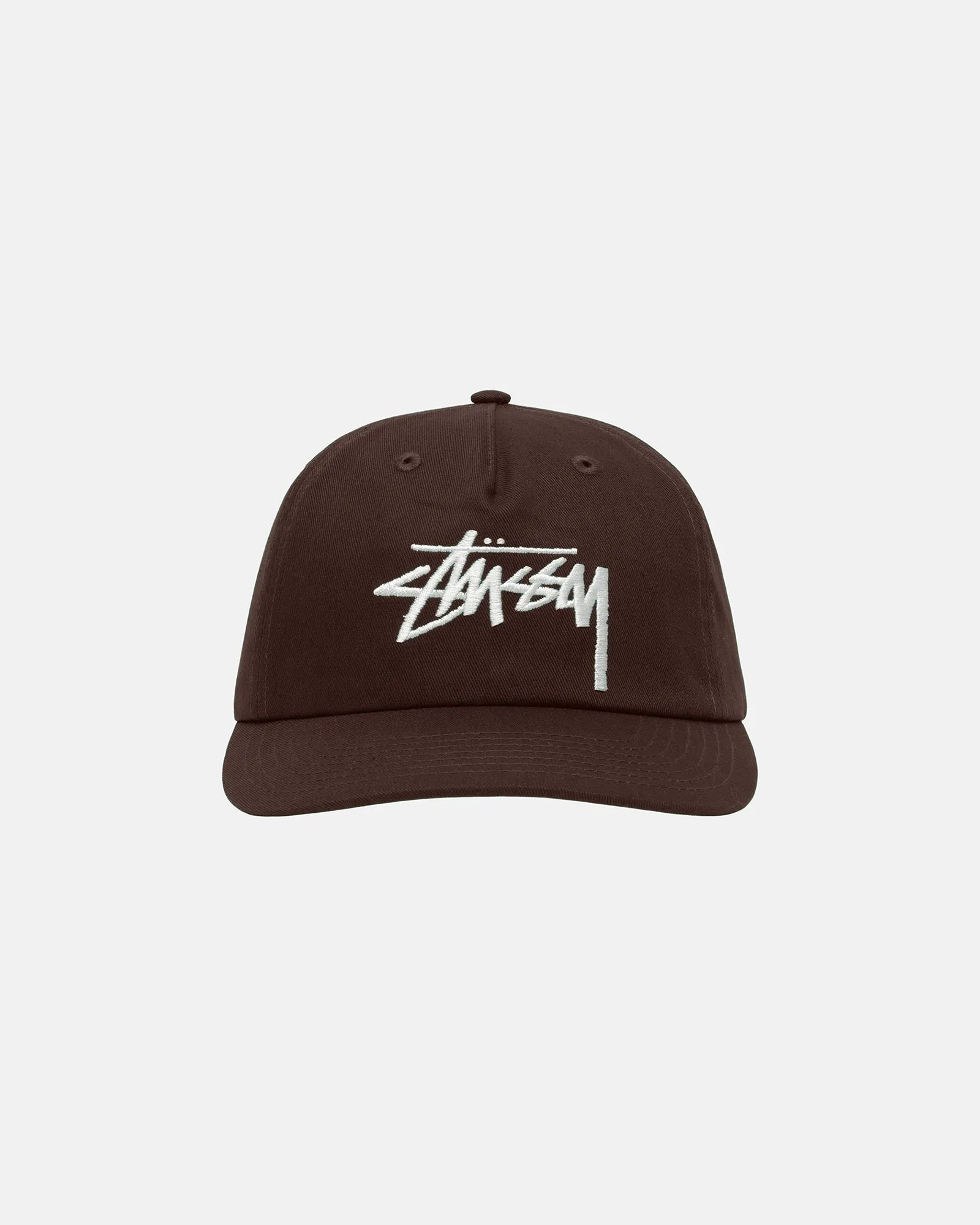 MID-DEPTH BIG STOCK SNAPBACK sold by Stussy