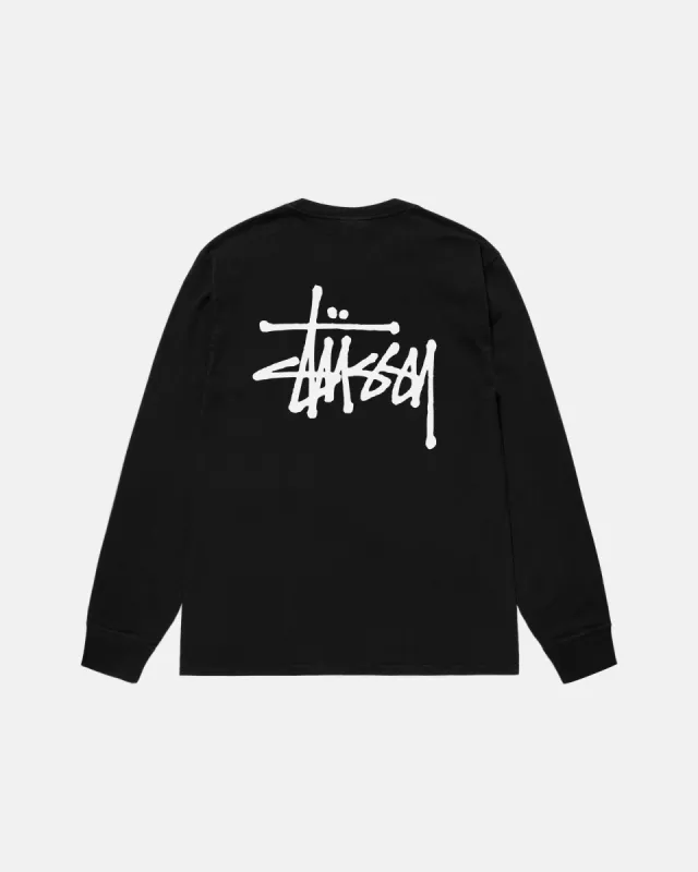 BASIC STÜSSY LS TEE PIGMENT DYED sold by Stussy