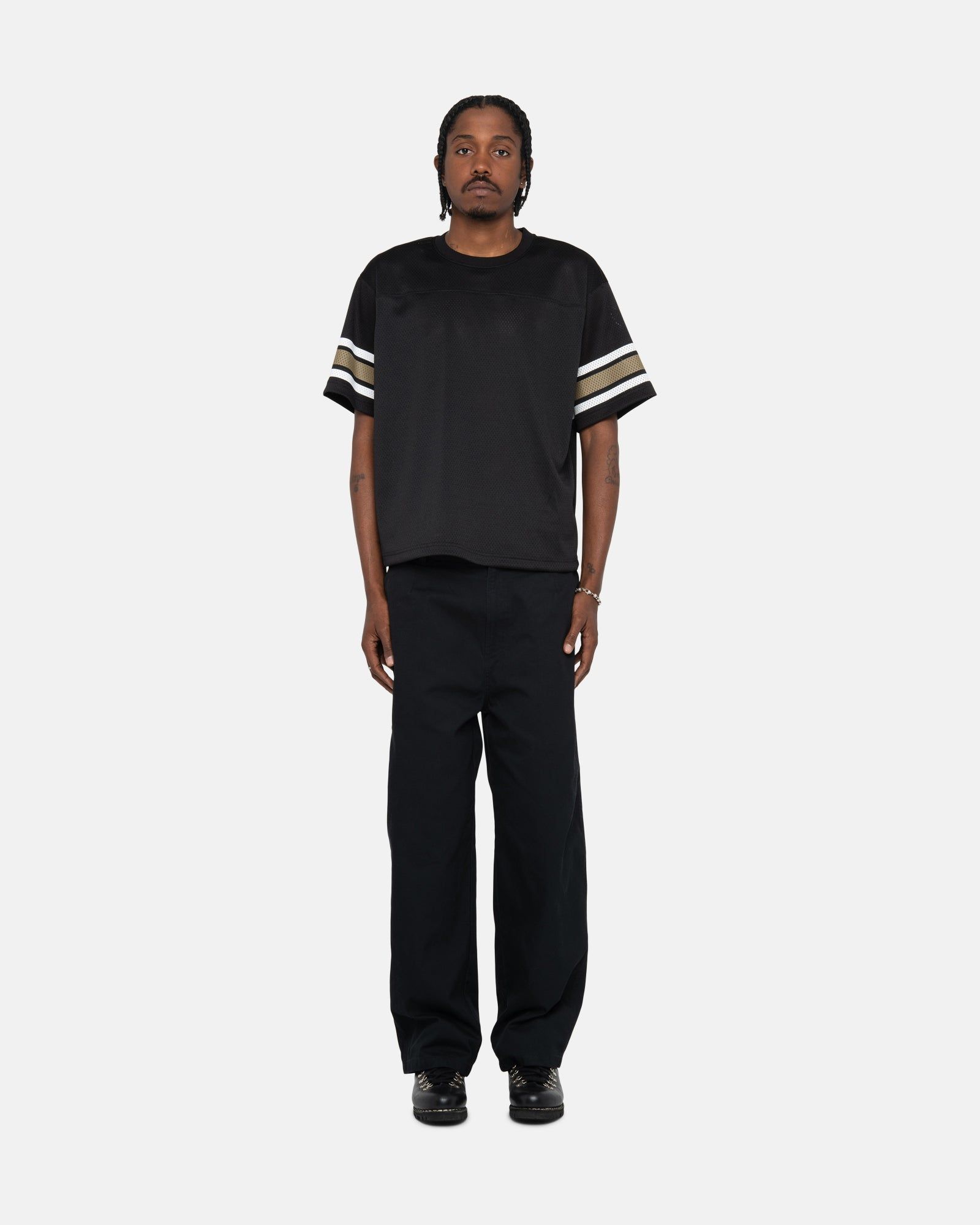 SURFMAN MESH FOOTBALL JERSEY sold by Stussy product image thumbnail 5