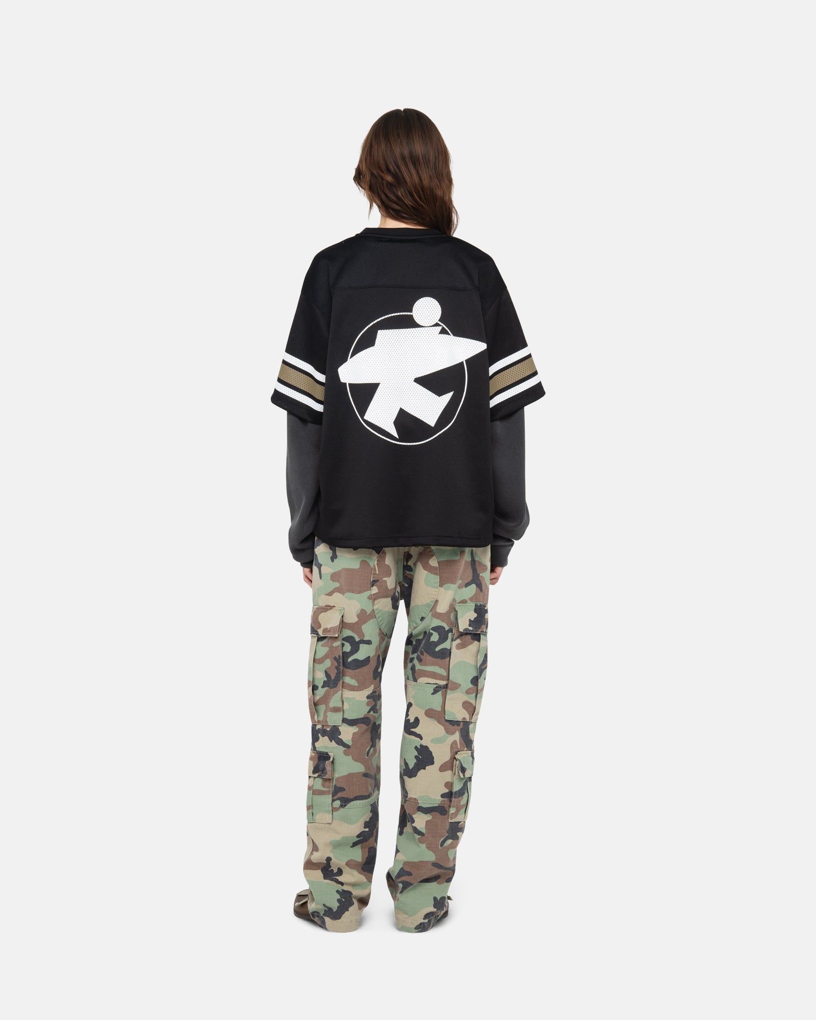 SURFMAN MESH FOOTBALL JERSEY sold by Stussy product image thumbnail 10