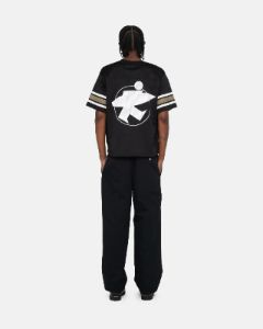 シャツ STUSSY Surfman MeshFootballJersey M size 9-6-23-Stussy-Football-Jersey-