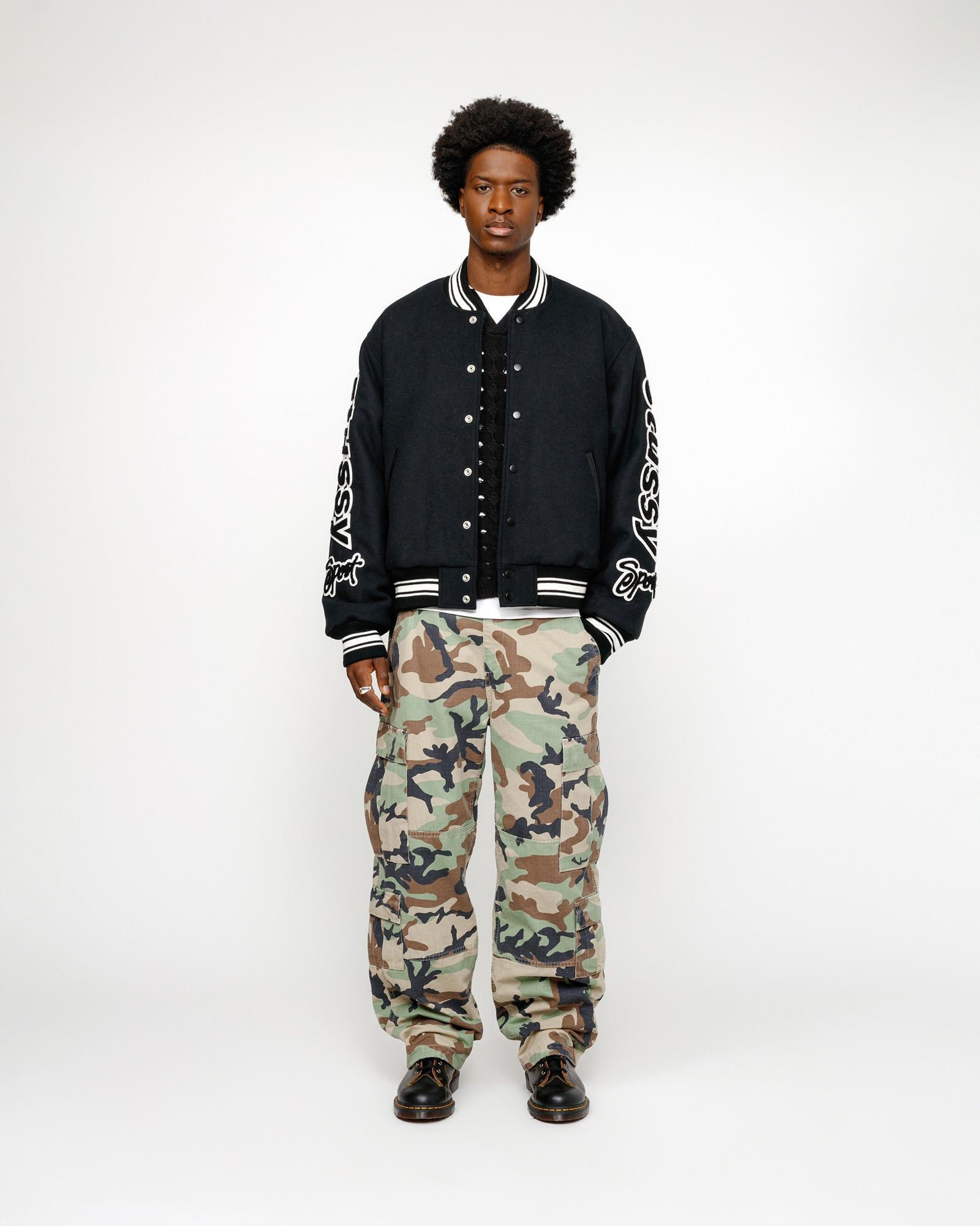 VARSITY JACKET COMPETITION sold by Stussy product image thumbnail 3