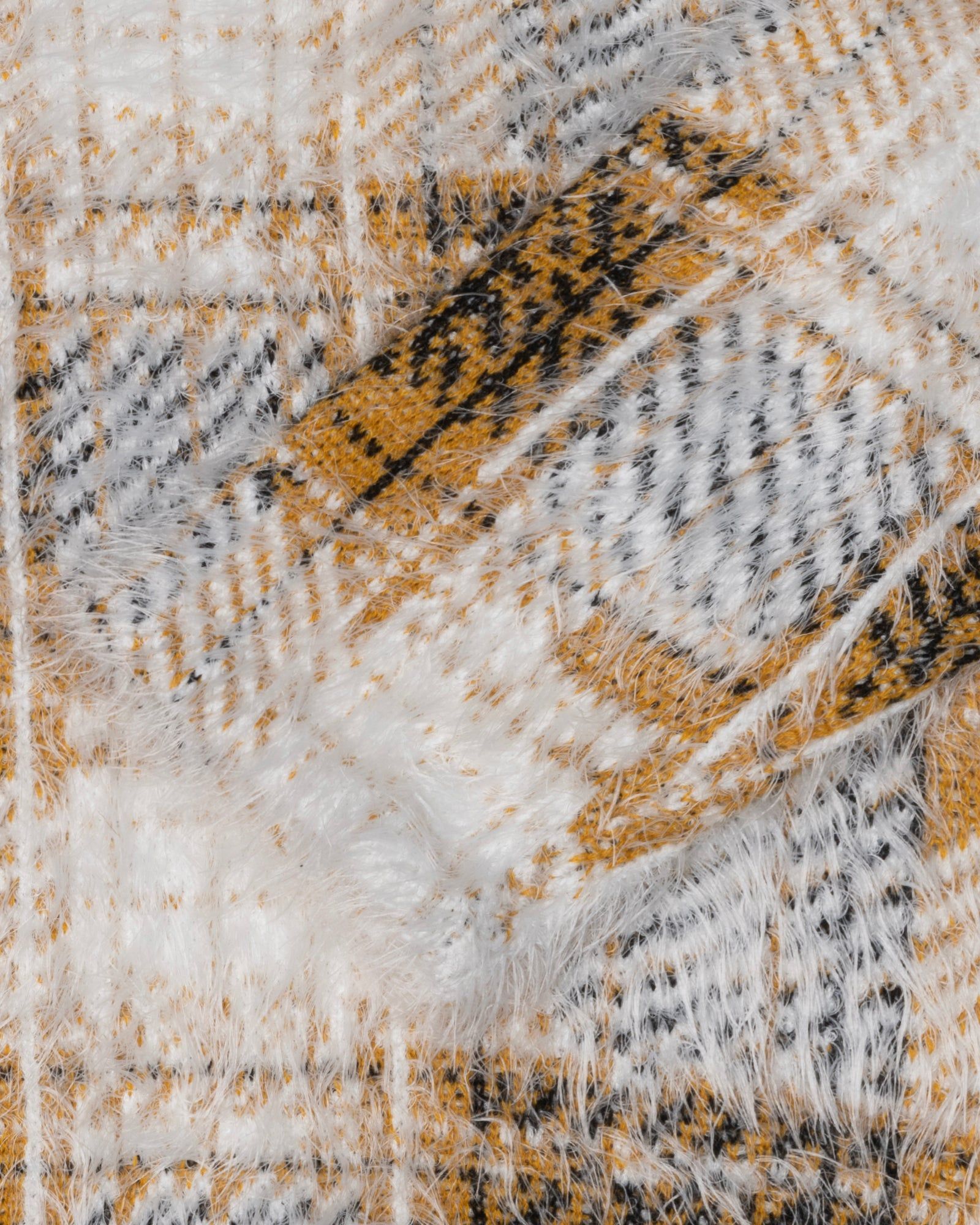 HAIRY PLAID CARDIGAN sold by Stussy product image thumbnail 4