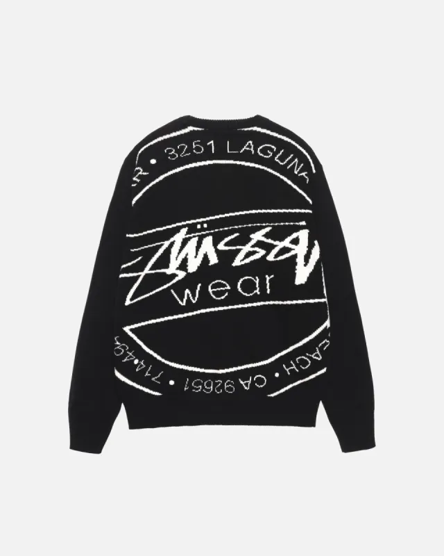 LAGUNA ICON SWEATER made by Stussy