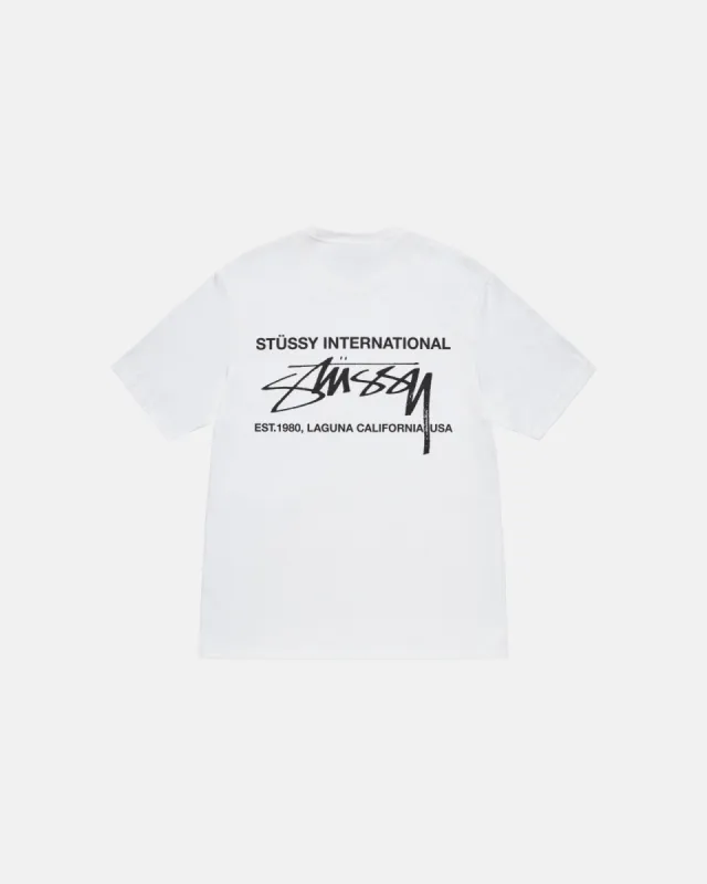 SMOOTH INTERNATIONAL TEE sold by Stussy